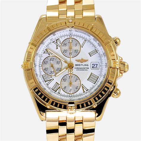 18k gold breitling watches|breitling watches for men goldsmiths.